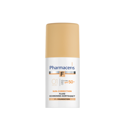 PHARMACERIS PROTECTIVE CORRECTIVE FLUID FOUNDATION spf 50+