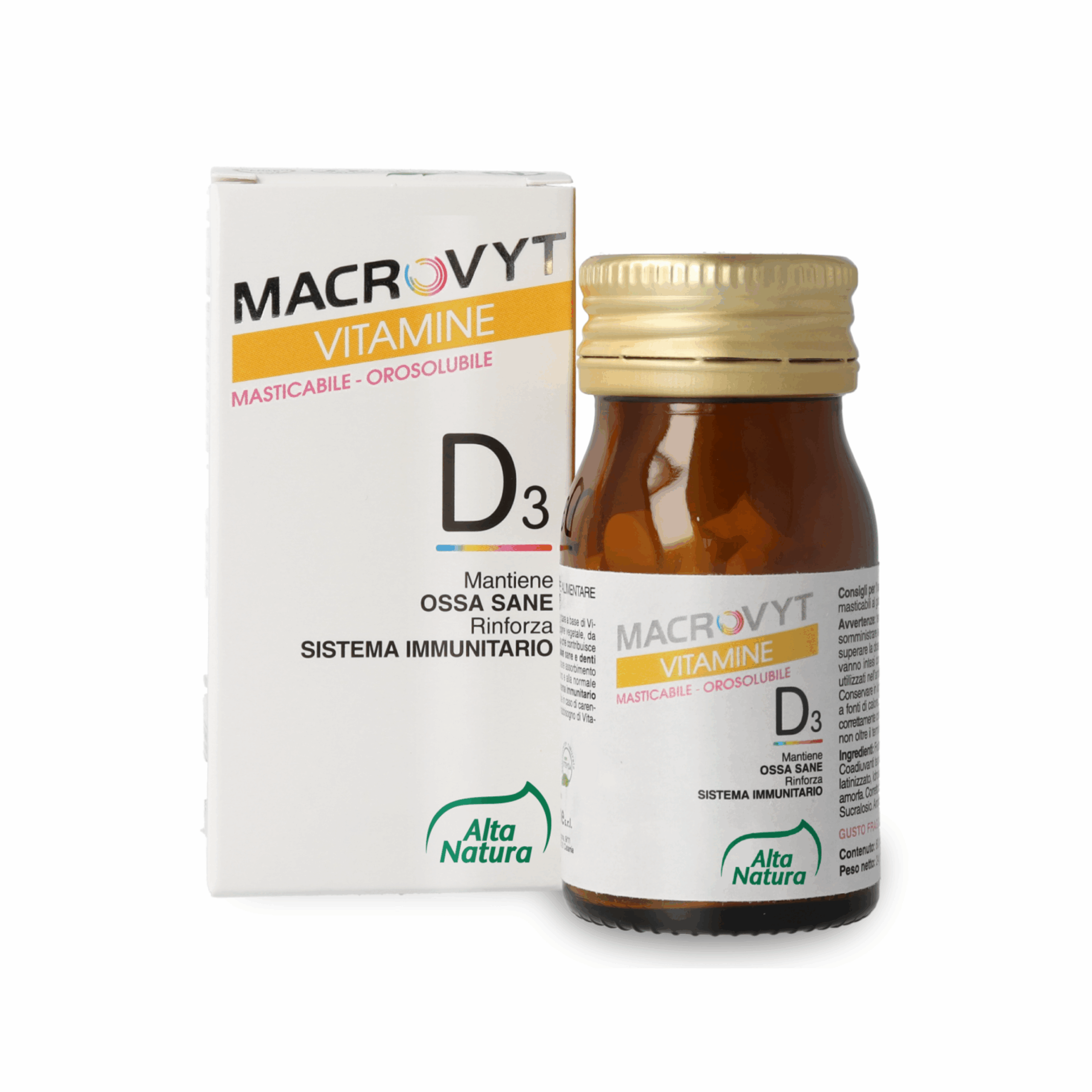 Alta Natura Macrovyt D3 orosolubile