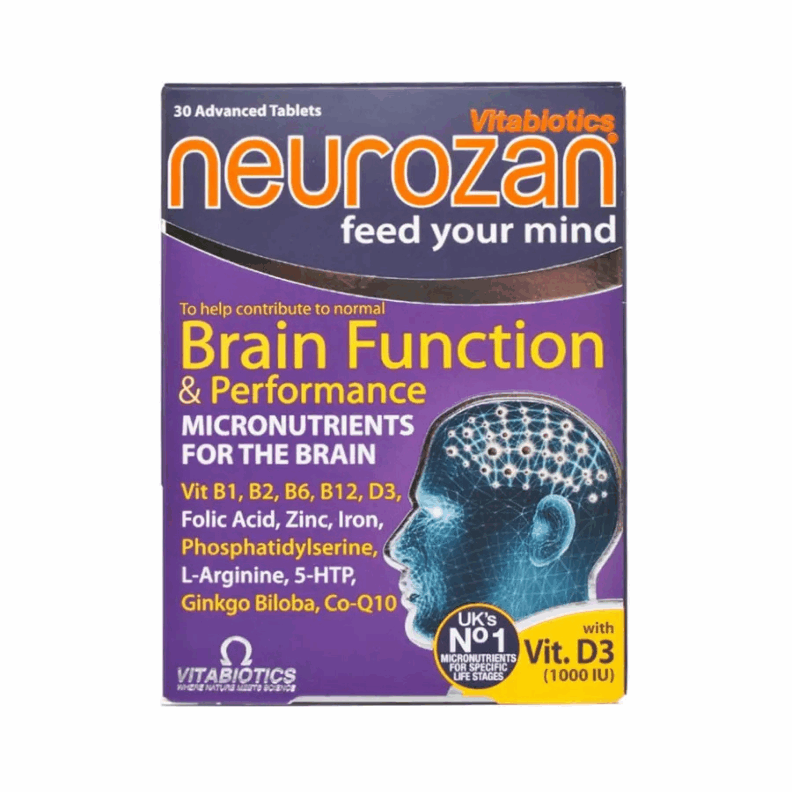 VITABIOTICS neurozan feed your mind