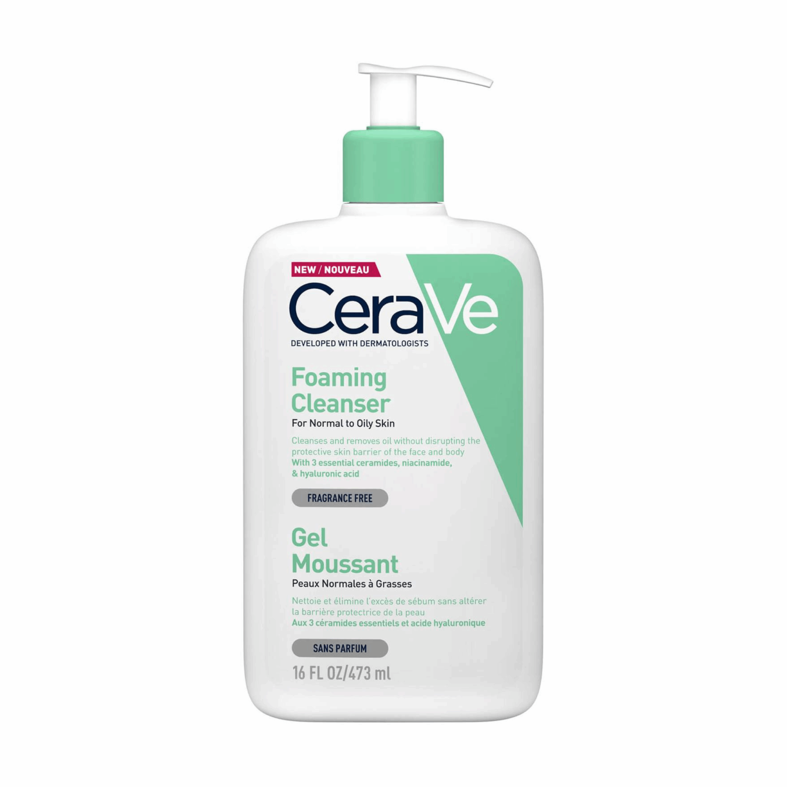 cerave foaming cleanser 473 ml