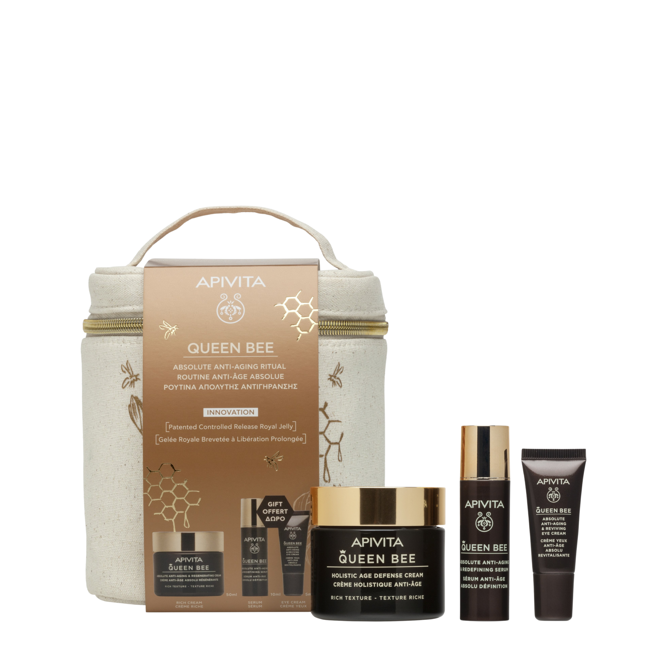 apivita queen bee rich set
