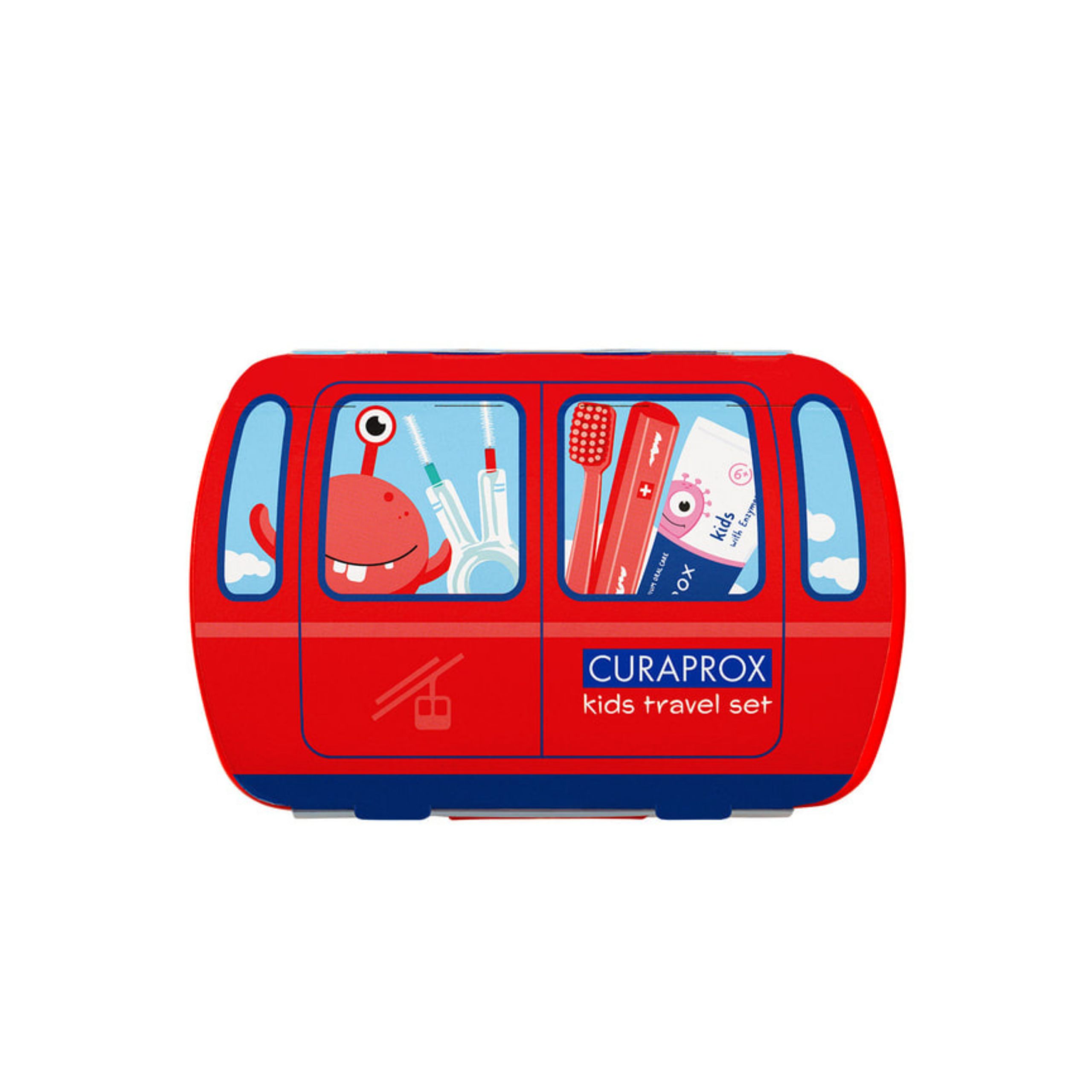 curaprox set i kuq per femije