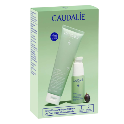 Caudalie Vinopure Your Duo Anti-Imperfections Set – Seti Serum & Larës