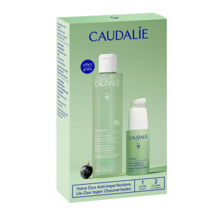 Caudalie Vinopure Your Duo Anti-Imperfections Set – Seti Serum & Tonik
