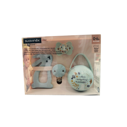 Suavinex Selection 0–6 muaj (silicone pacifier set)